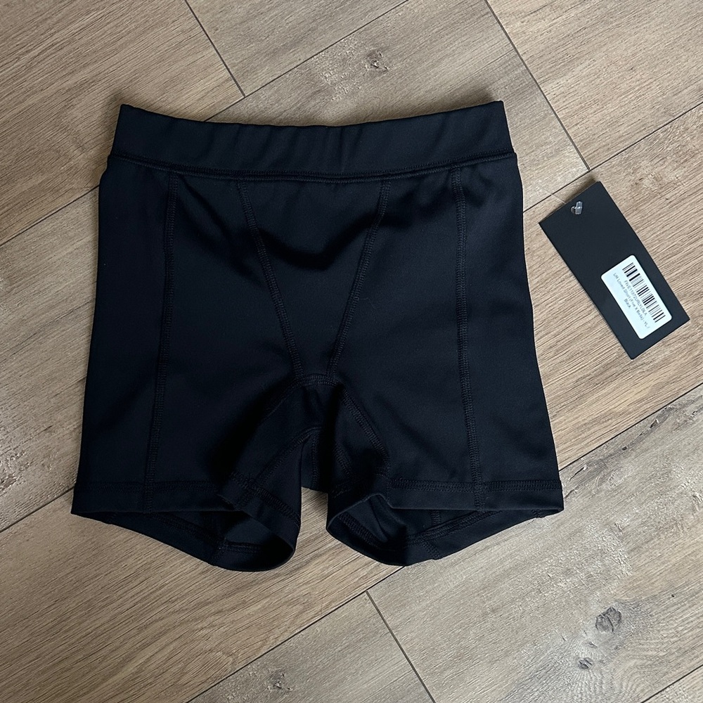 NWT Five the Label black dance shorts YL